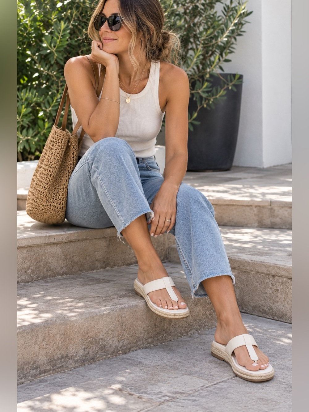 NWT joie nacho ivory bohemian sandal size 7.5